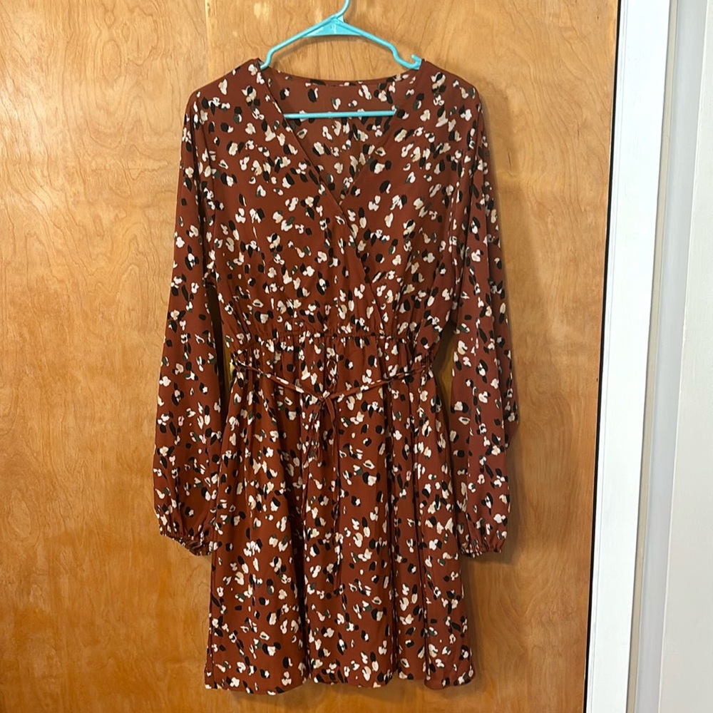 Speckled dress